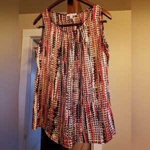 Colorful Tank Blouse